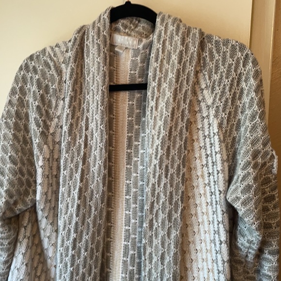 Beautiful long Carolyn Taylor Cardigan Sz XL - Picture 2 of 10
